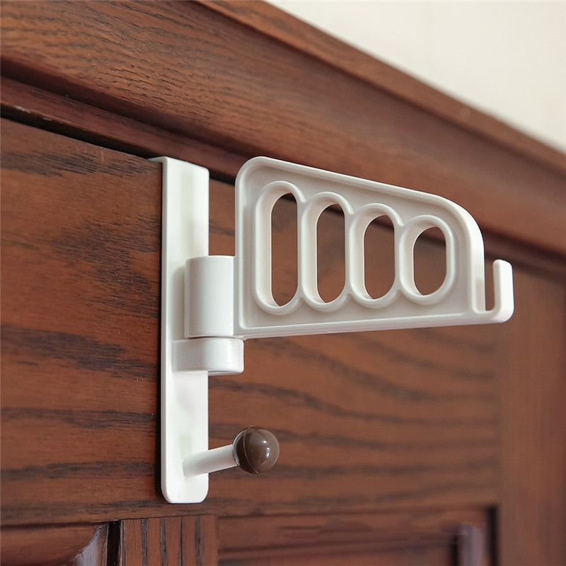 Rotatable Over The Door Multi Hook Hanger