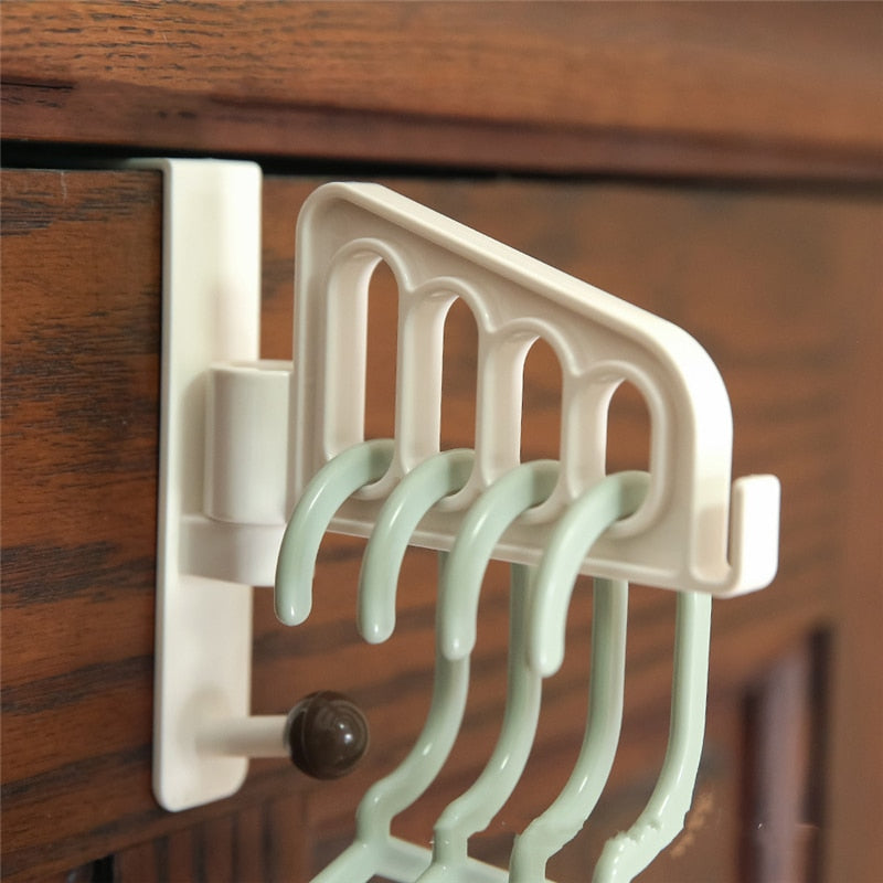 Rotatable Over The Door Multi Hook Hanger - Image 5