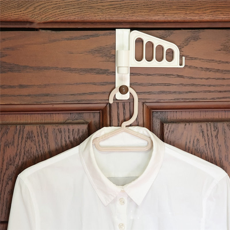 Rotatable Over The Door Multi Hook Hanger - Image 4