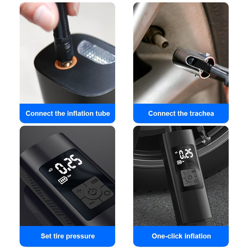 Portable Car Cordless Air Pump - Image 5