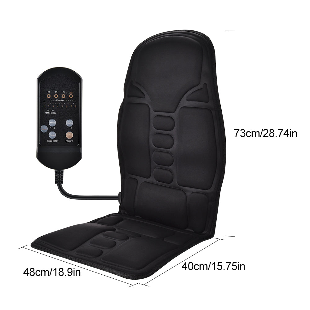 Electric Heated Car Massage Seat Cushion