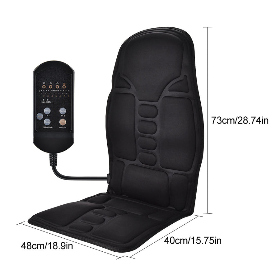 Electric Heated Car Massage Seat Cushion - Image 2