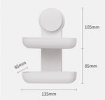 Wall Mounted Bathroom Soap Holder Drainer