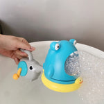 Shark Bubble Blowing Bathtub Toy