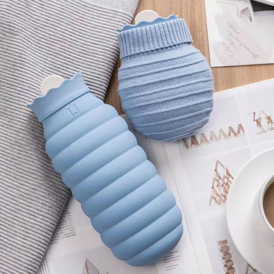 Microwave Heating Silicone Bottle Water Bag - Image 0