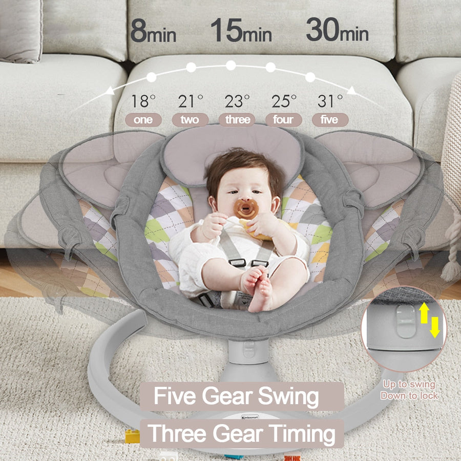 Electric Baby Bouncer Rocking Chair Swing - Image 4