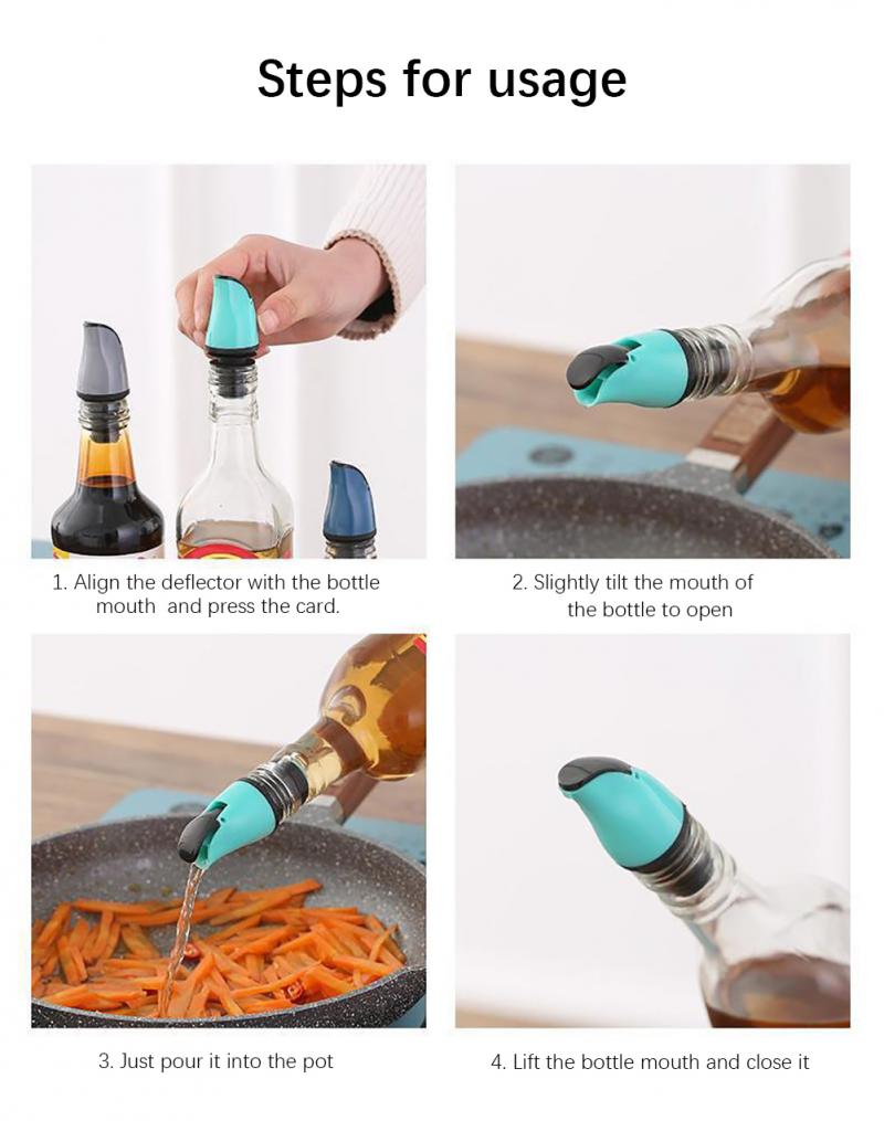 Oil Bottle Leak-Proof Automatic Stopper