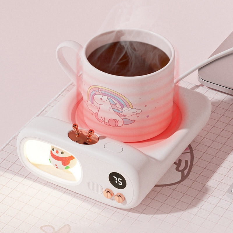 Smart Cute Pet Coffee Warmer Coaster - Image 5