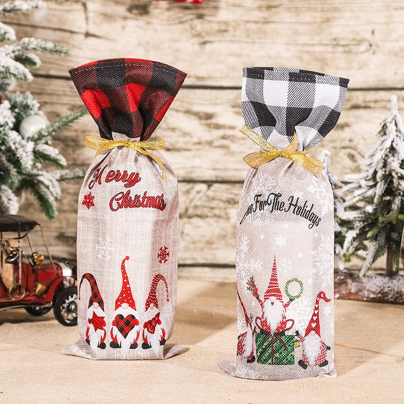 Christmas Santa Bottle Cover - Image 23