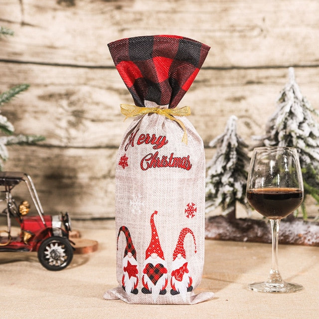 Christmas Santa Bottle Cover - Image 18