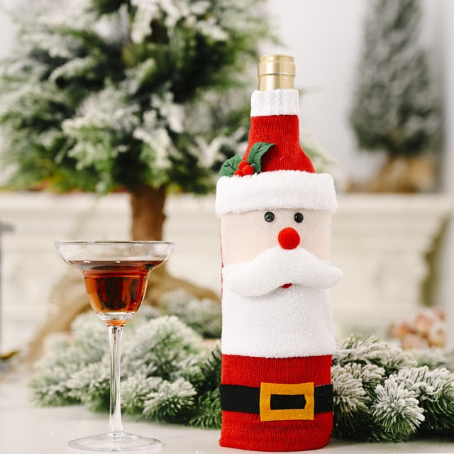 Christmas Santa Bottle Cover - Image 5