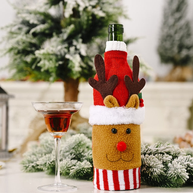 Christmas Santa Bottle Cover - Image 33