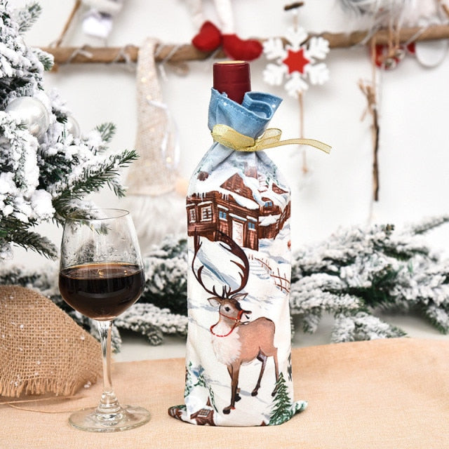 Christmas Santa Bottle Cover - Image 8