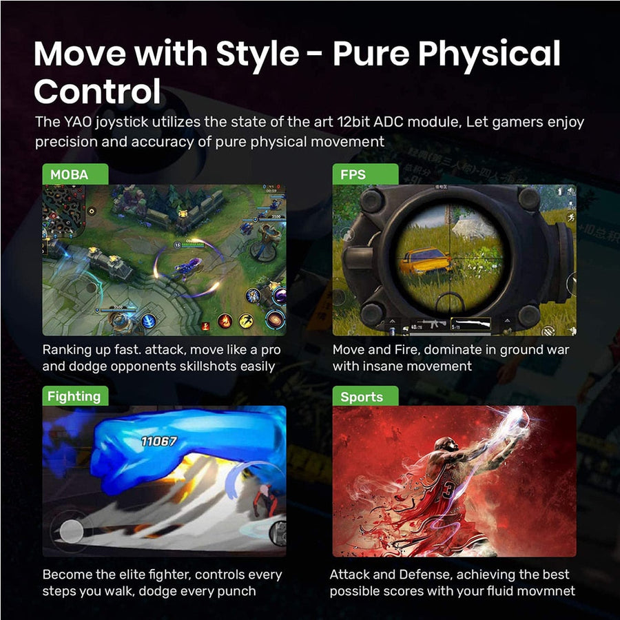 Creative Mini Phone Game Controller Joystick - Image 5