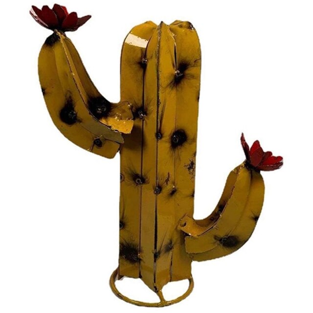 Garden Metal Art Cactus Decor - Image 8