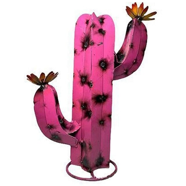 Garden Metal Art Cactus Decor - Image 7