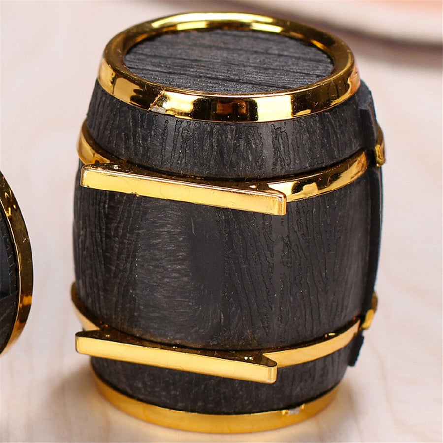 Unique Barrel Wedding Ring Box - Image 1