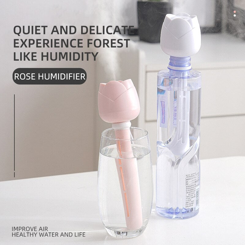 Mini USB Rose Portable Humidifier