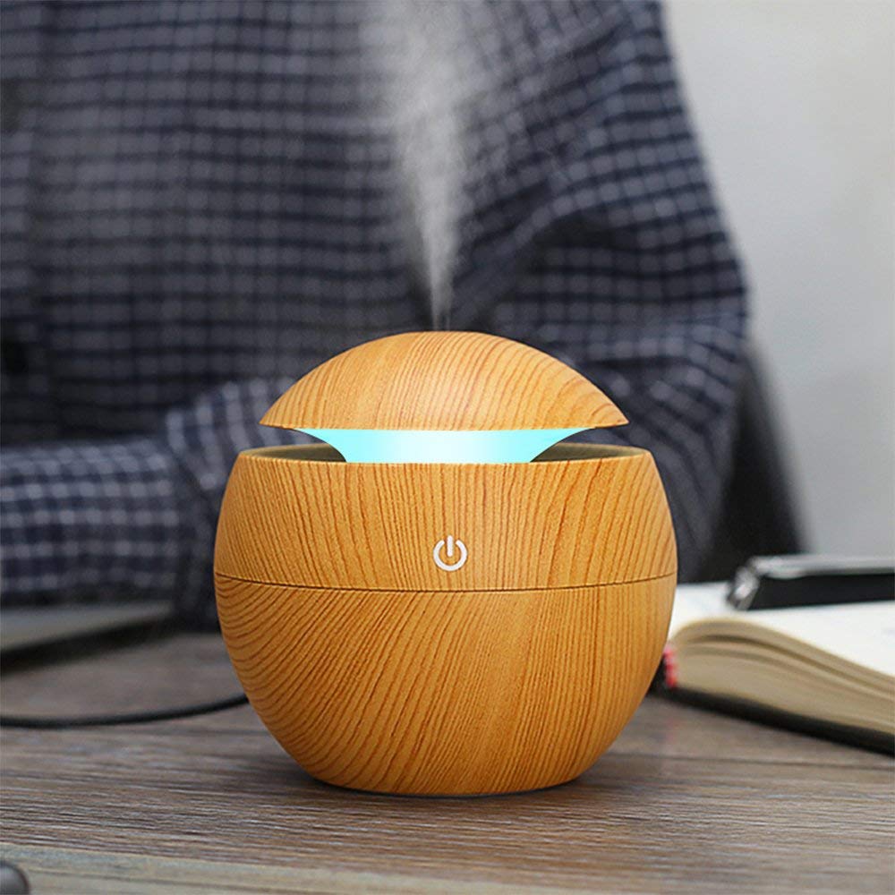 Creative Colorful LED Ultrasonic Aroma Diffuser