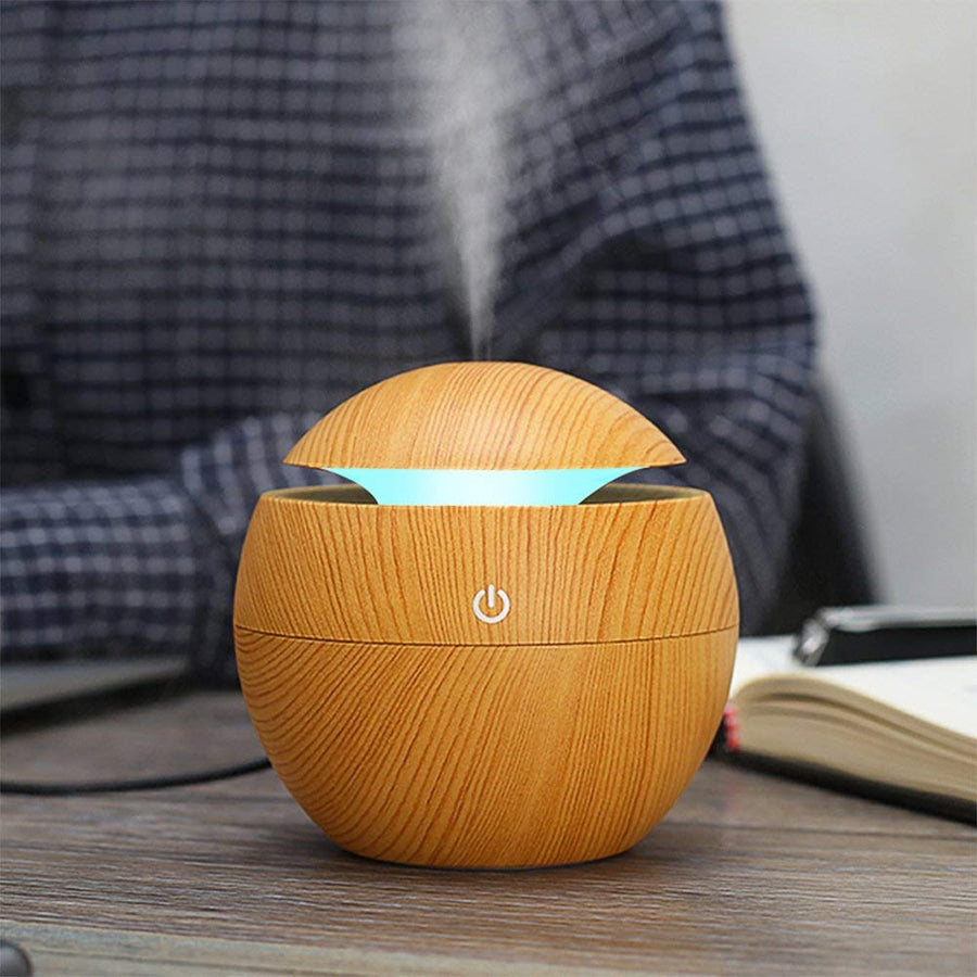 Creative Colorful LED Ultrasonic Aroma Diffuser - Image 0
