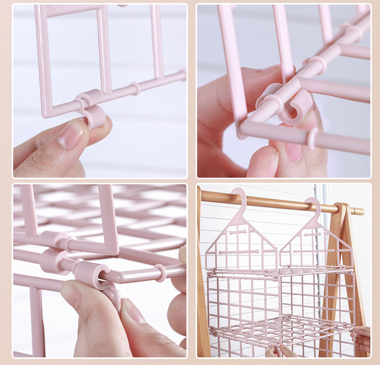 Foldable Wardrobe Multilayer Storage Rack - Image 10