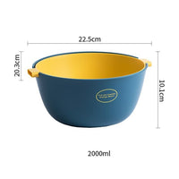 Kitchen Double Drain Vegetable Basket - Image 9