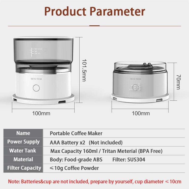 Smart Automatic Brewing Mini Coffee Maker - Image 5