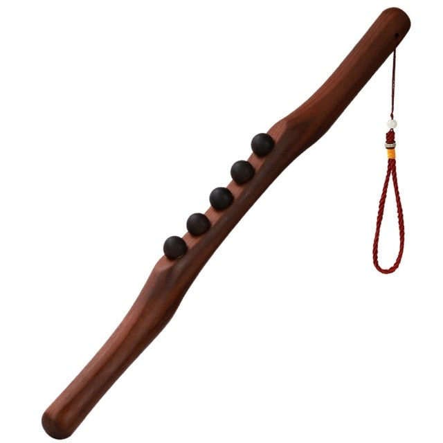 Wooden Gua Sha Neck Shoulder Back Massager - Image 7