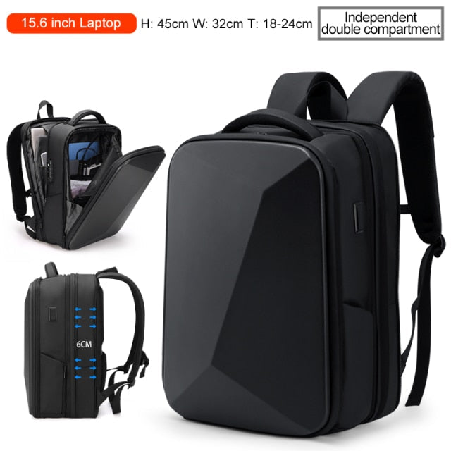 Elegant Anti-Theft USB Travel Backpack - Image 17