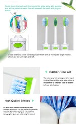 2in1 Portable Faucet Toothbrush Water Flosser