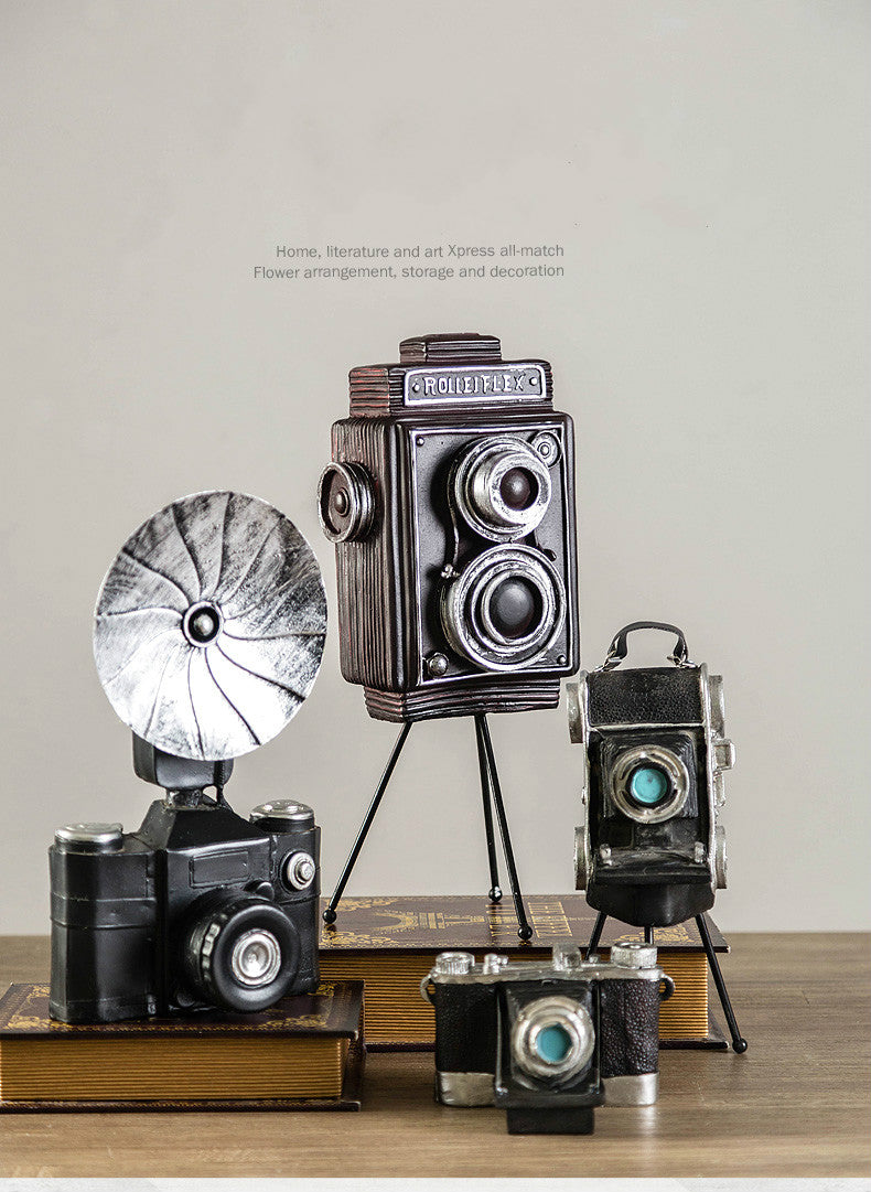 Vintage Style Old-fashioned Artificial Film Player Telephone Camera Projector - Image 5