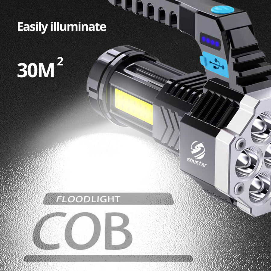 High-Power Rechargeable Super Bright Flashlight - Image 5