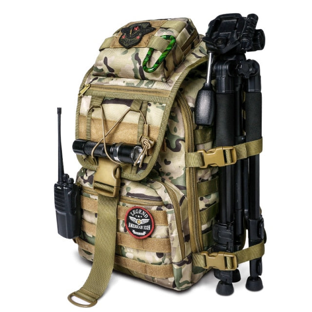 Tactical Lightweight Military Style Camping Backpack - Image 0