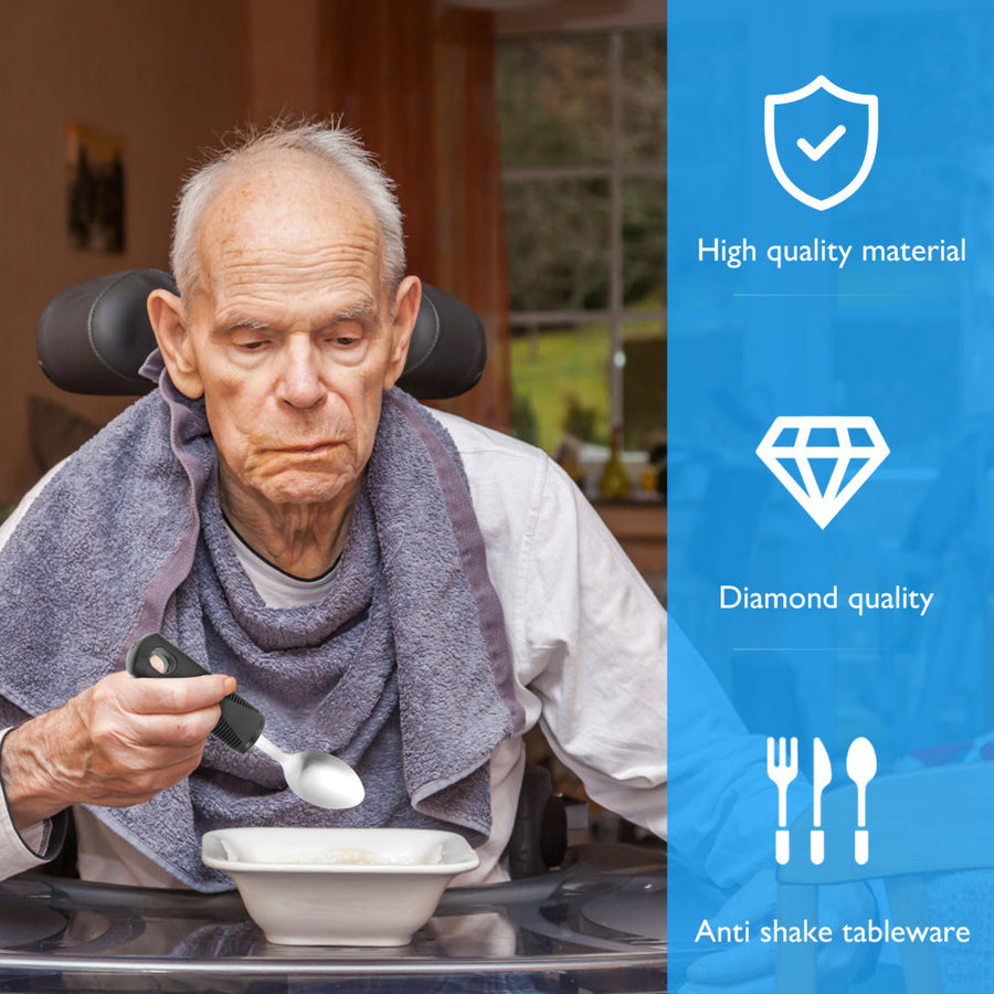 Anti-Shake Elderly Tableware Set - Image 3