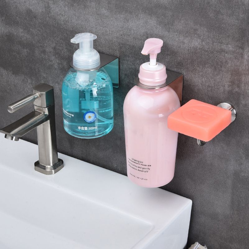 Wall-MountedMagnetic Soap Holder Rack