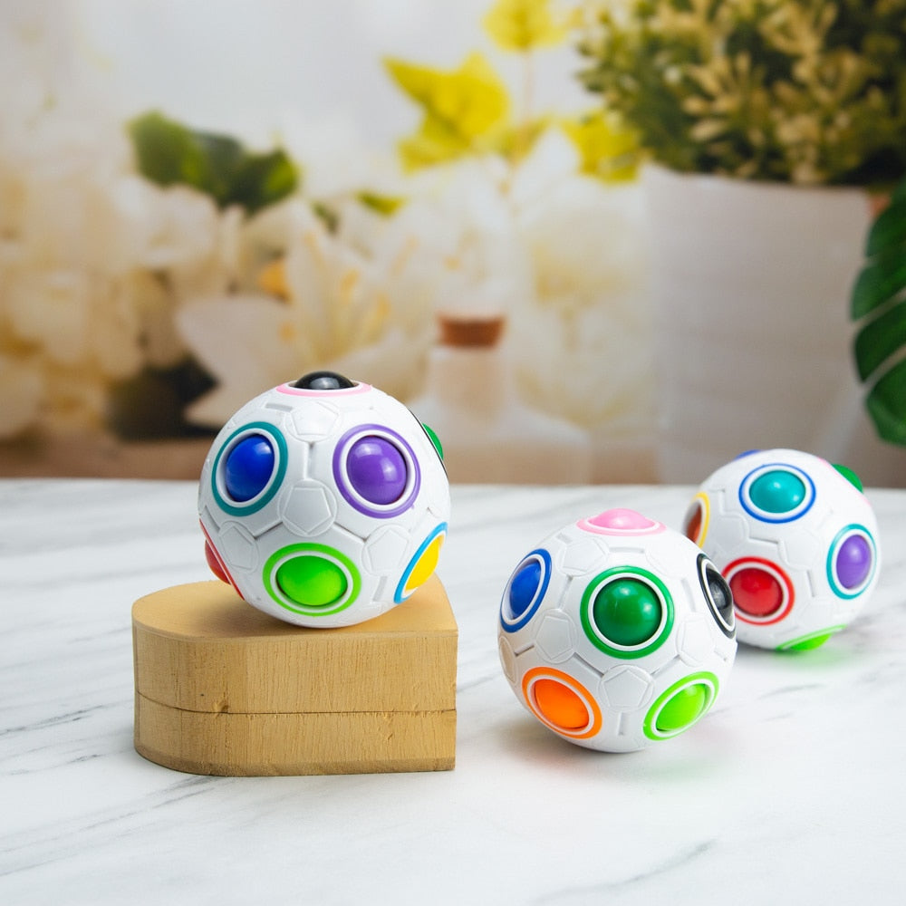 Stress Relief Educational Colorful Ball