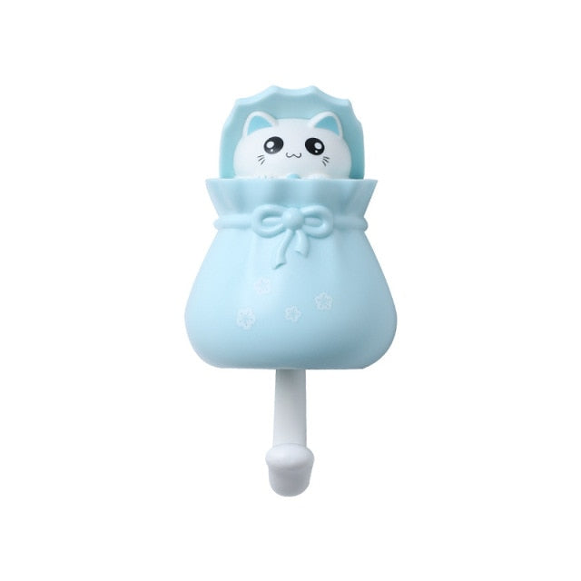 Cute Cat Sticky Hook Hanger - Image 16