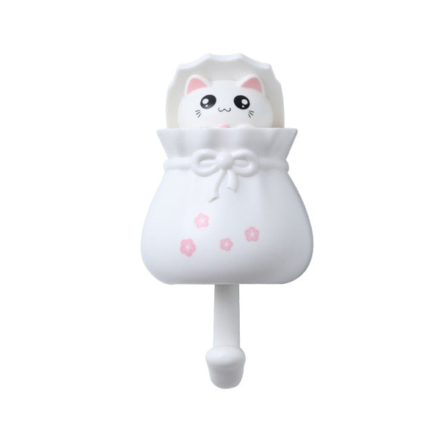 Cute Cat Sticky Hook Hanger - Image 14