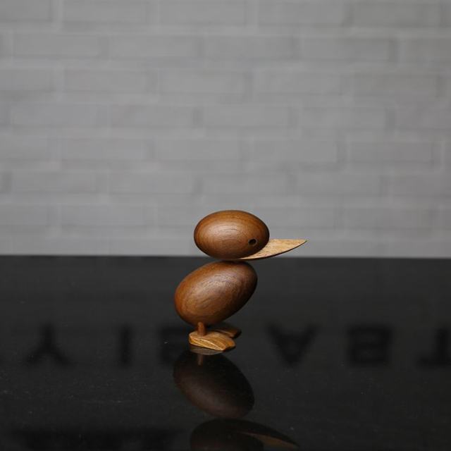 Wooden Classic Danish Puppet Duck Home Decor - Image 2