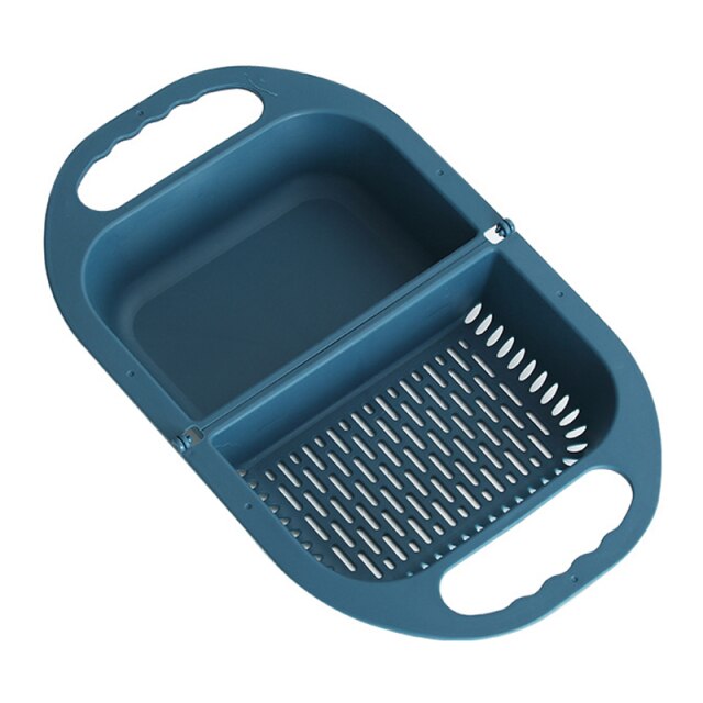 Collapsible Folding Fruit Vegetable Washing Drainer Basket - Image 5