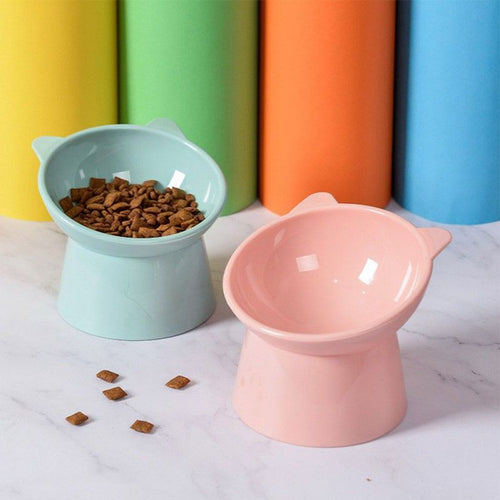 Tilted High Pet Food Water Bowl - Image 0