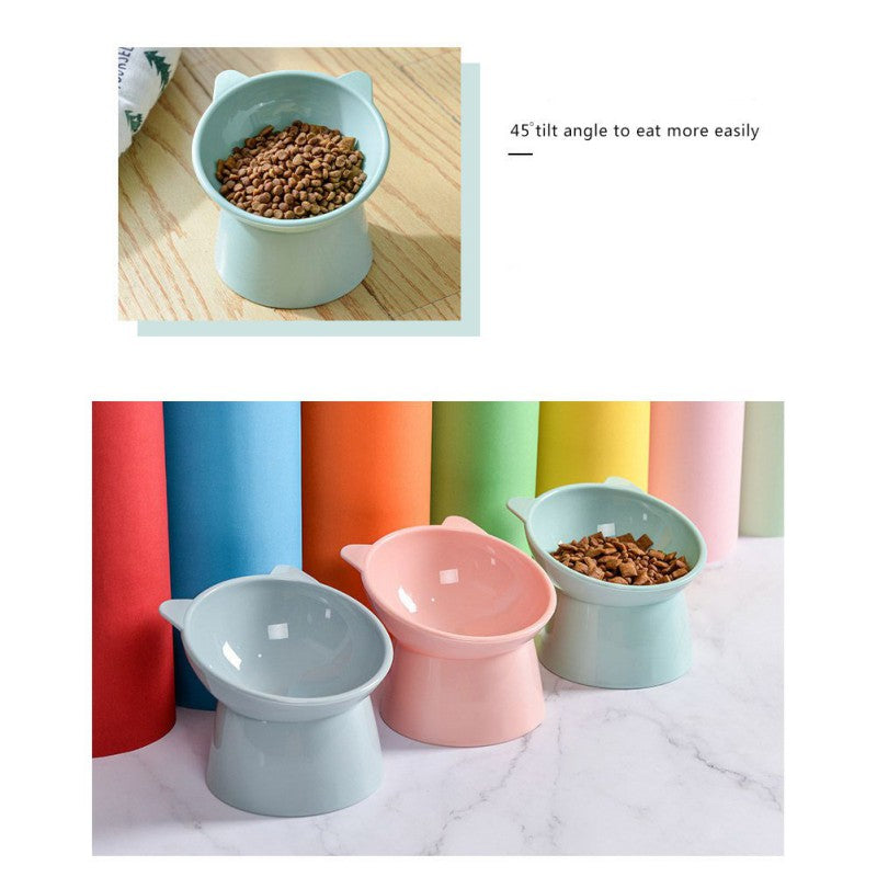 Tilted High Pet Food Water Bowl - Image 5