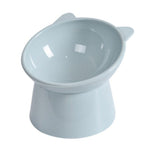 Tilted High Pet Food Water Bowl