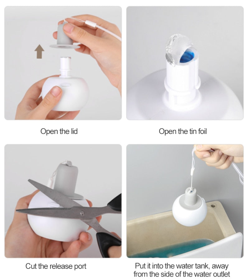 Bathroom Antibacterial Gel Ball - Image 3