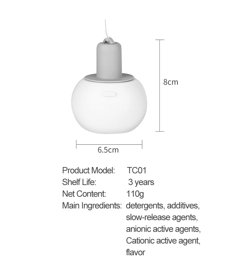 Bathroom Antibacterial Gel Ball - Image 4