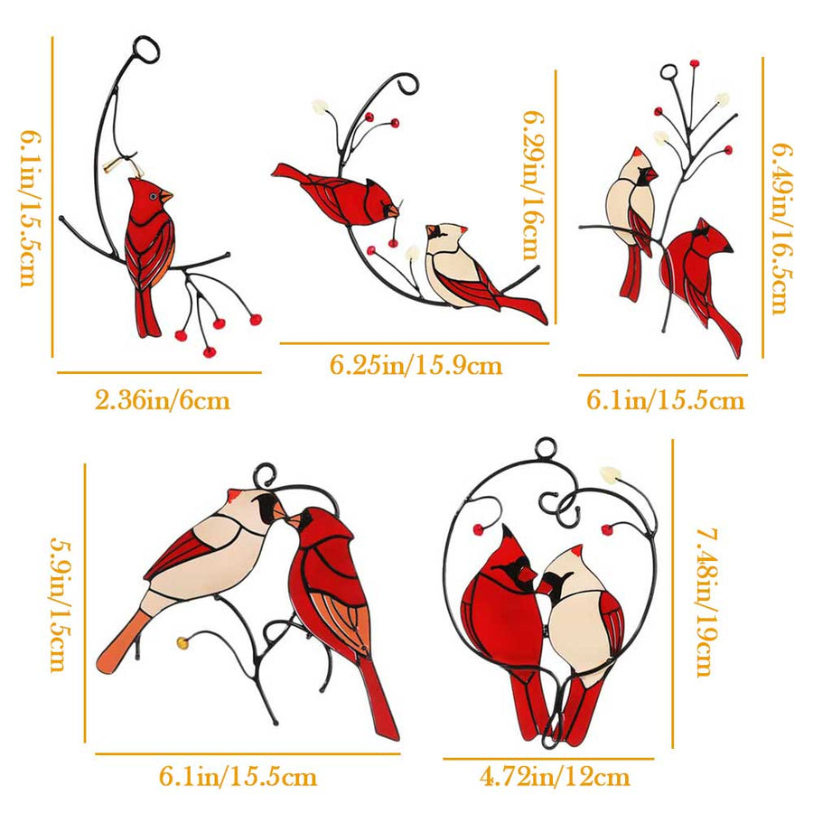 Bird Iron Wall Art Ornament - Image 5