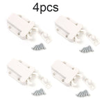 4Pcs Auto Pop-up Cabinet Locks