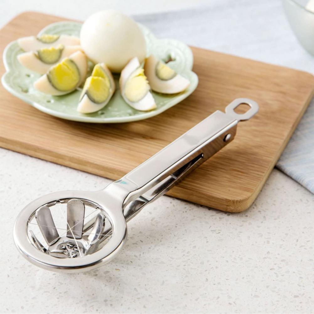 Stainless Steel Easy Egg Slicer Tool