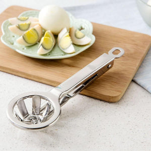 Stainless Steel Easy Egg Slicer Tool - Image 0