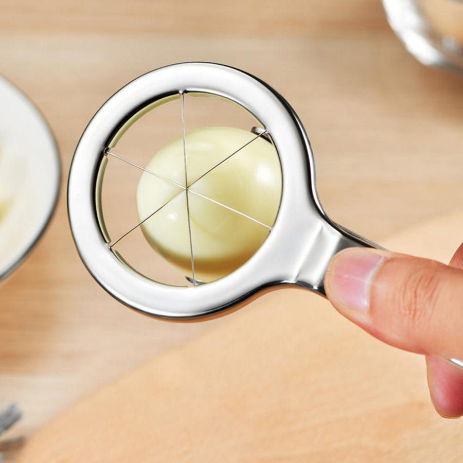 Stainless Steel Easy Egg Slicer Tool - Image 3